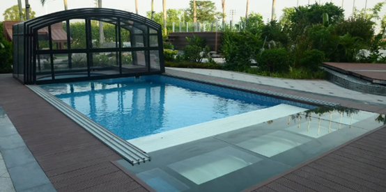 私家别墅泳池建造结构,别墅泳池结构,私家别墅泳池结构