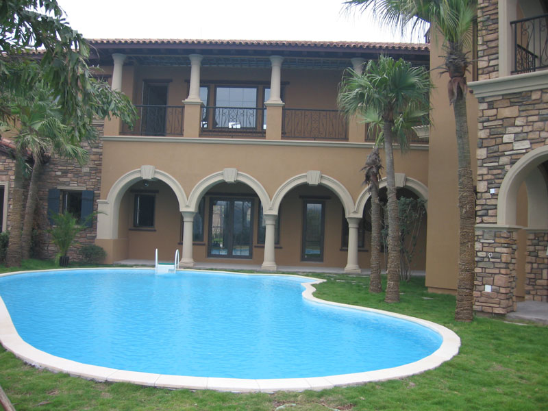 别墅游泳池,别墅泳池设备,别墅游泳池水处理设备